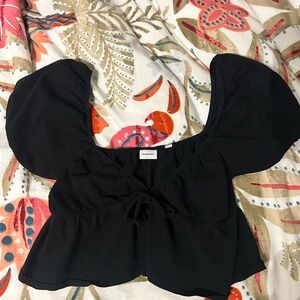 Sunday Best Black Kaia Top S